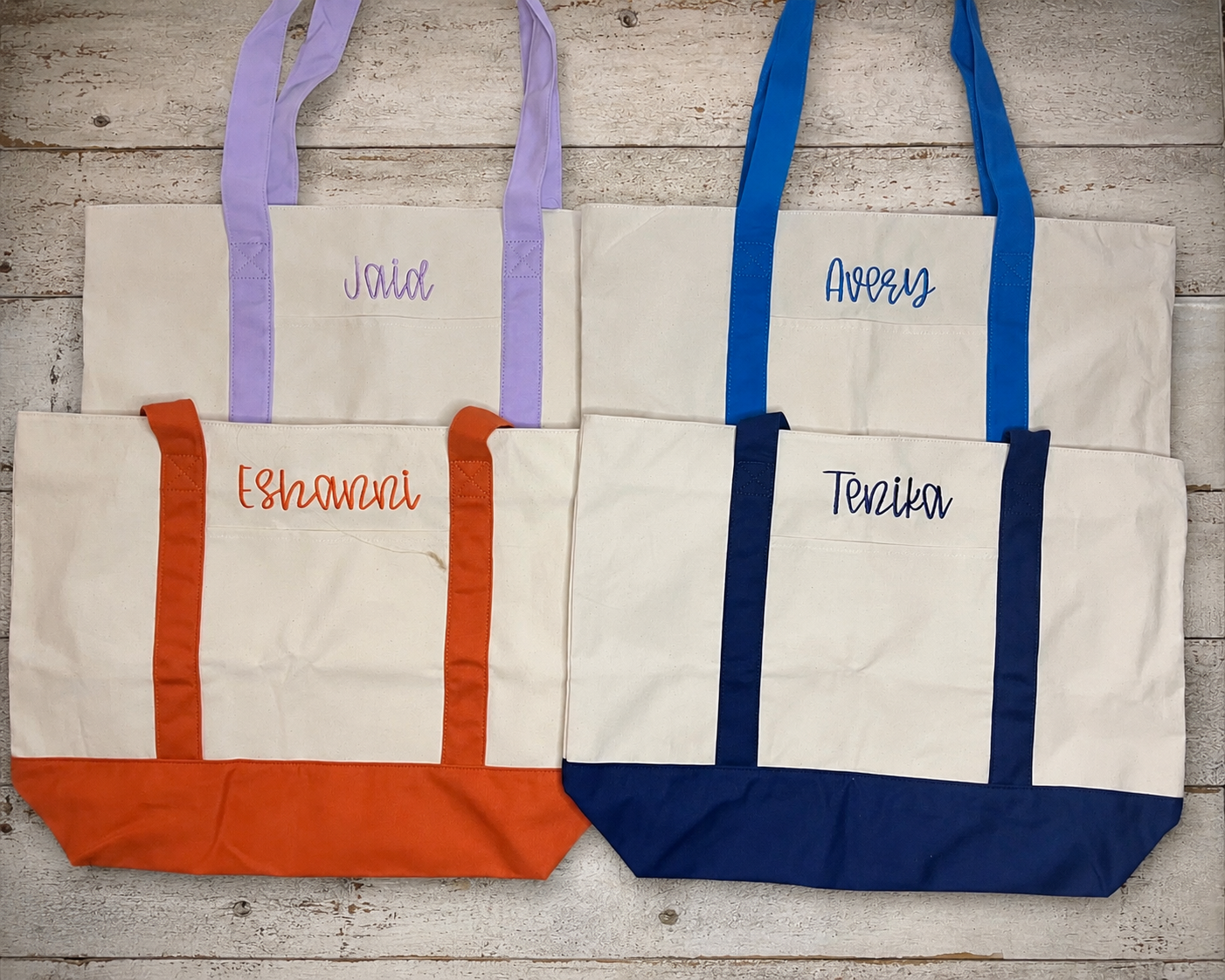 Large Canvas Tote