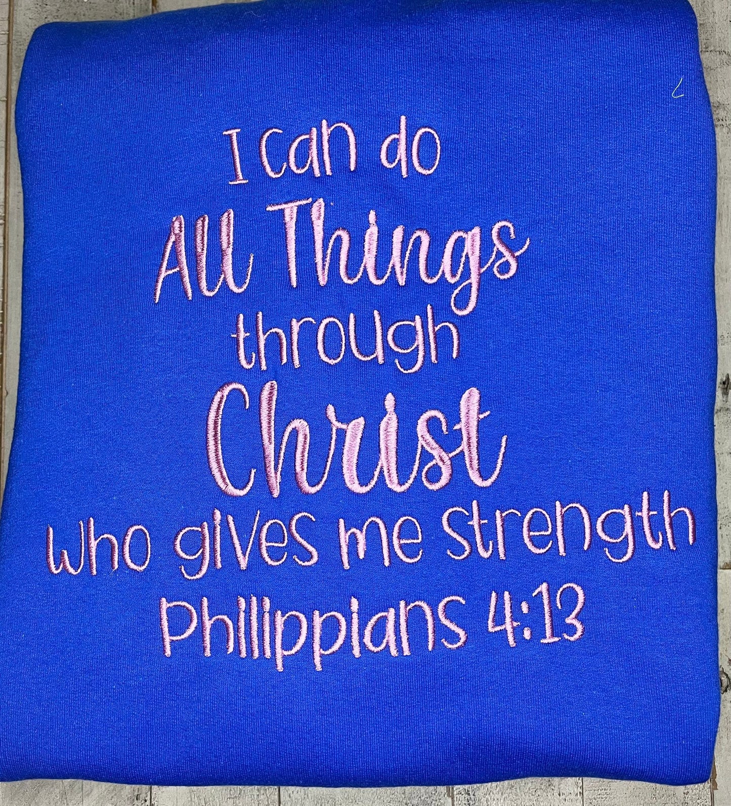 Bible Verse Sweatshirt