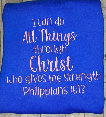 Bible Verse Sweatshirt