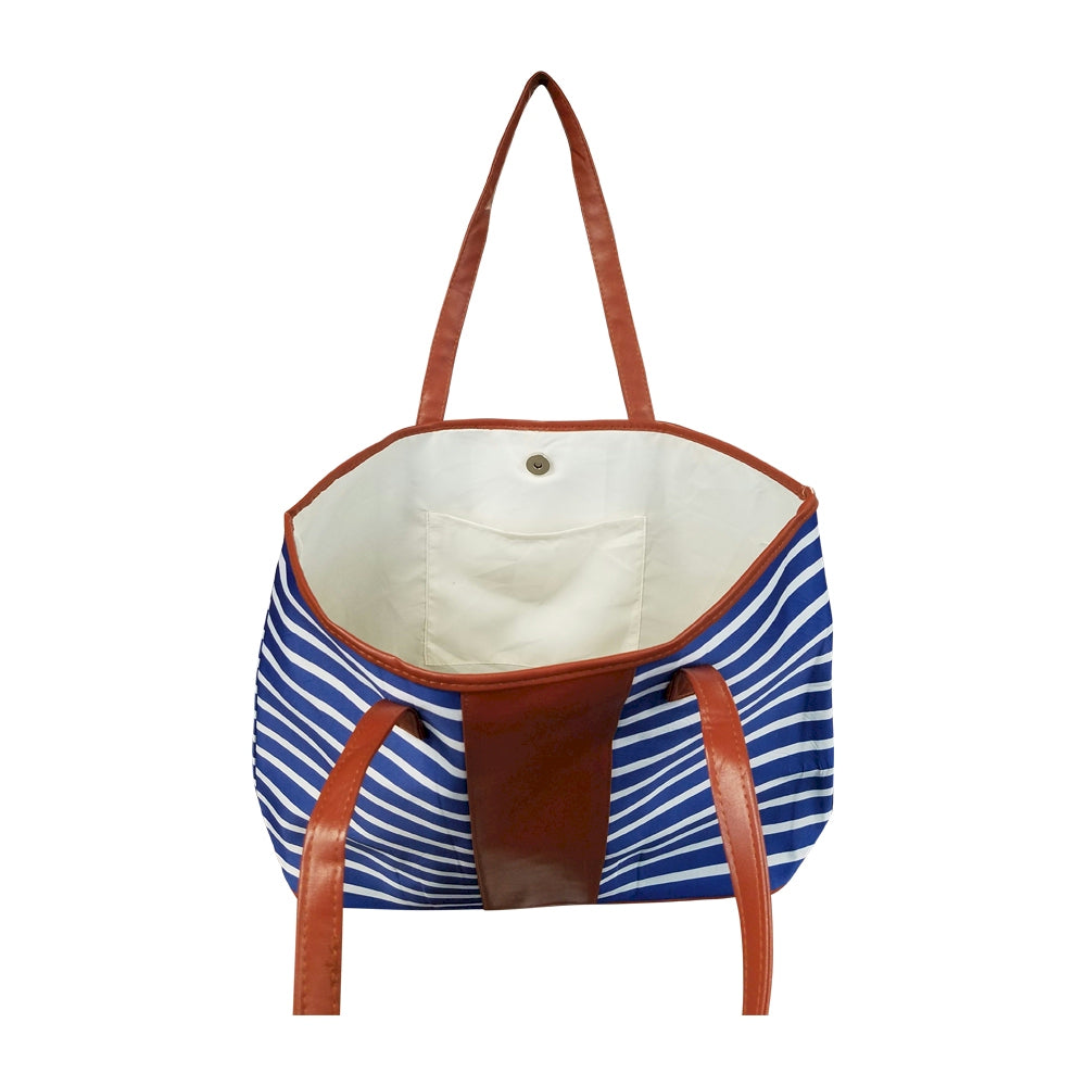 Striped Tote