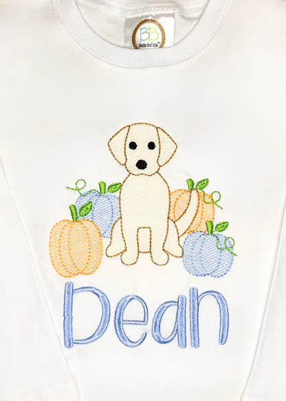 Dog In A Pumpkin Patch Shirt