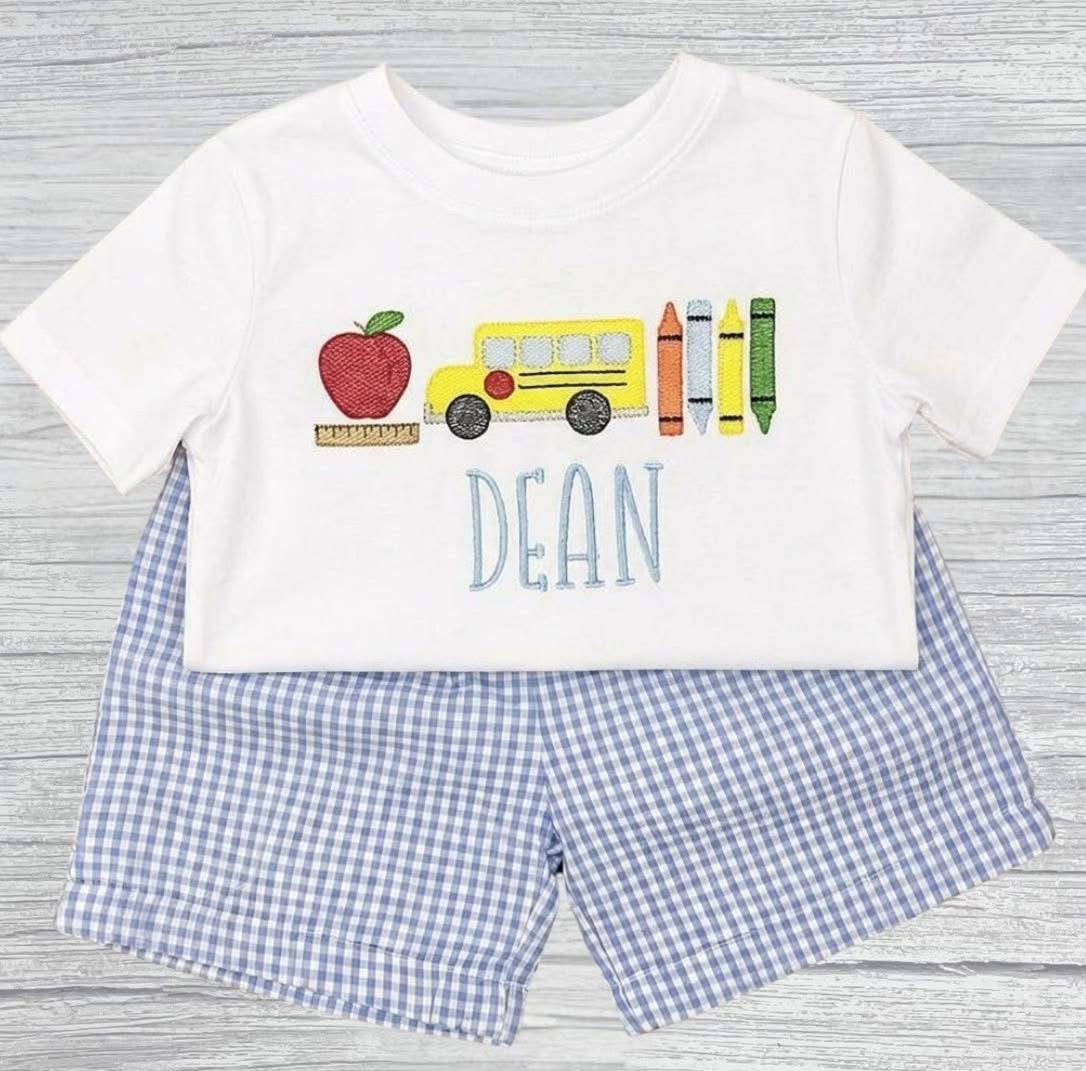 Back 2 School Design Trio shirt