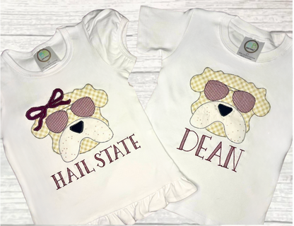 Bulldog Applique